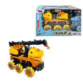 YJ-078-1 Remote Control Full Function 2.4G Dinosaur Truck Crane -Vardem